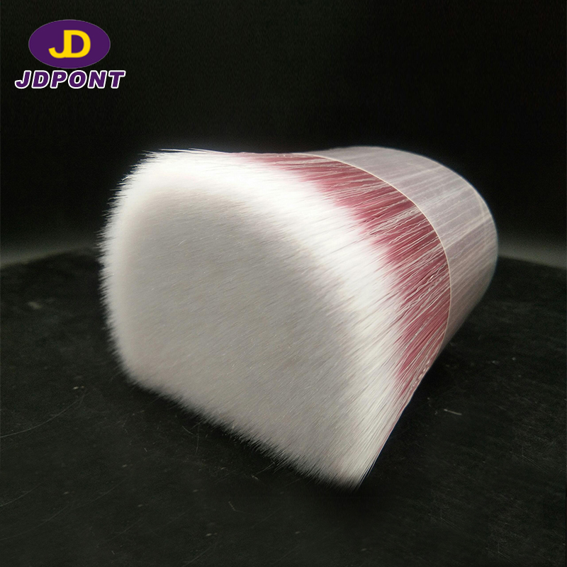 Red Physical Tapered Mixture Crimped Filament--------JDPBTF#01