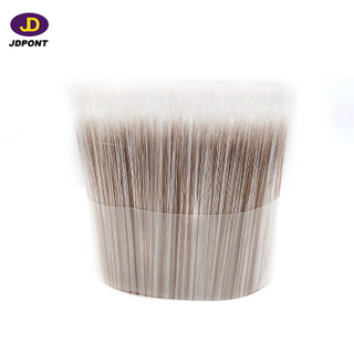 WHITE MIXTURE GREY SOLID TAPERED BRUSH FILAMENT FOR PAINT BRUSH