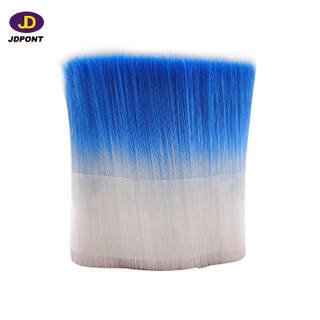 chameleon series solid tapered synthetic paint brush bristle filamemt material