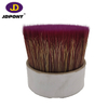 PBT Red Sose Color Solid Filament Mixture Natural White Bristle for Brush JD-F7B3R