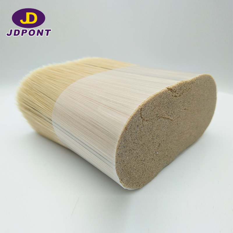 white bristle hollow crimped brush filament--------JDFC-W