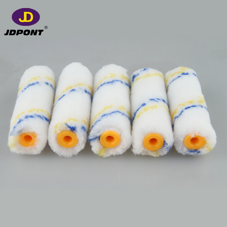High QualityBlended Blue And Yellow Strip Core , Roller Paint Manufacturer