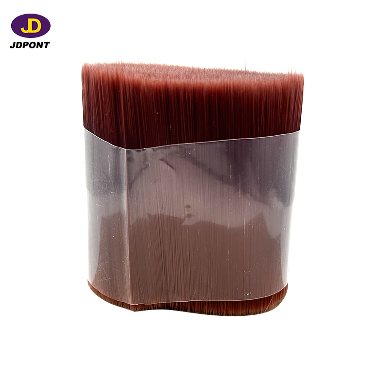 DARK RED DOUBLE TAPERED BRUSH FILAMENT