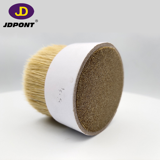 White 50% Bristle Mixture 50% Sythetic Filament for Brush
