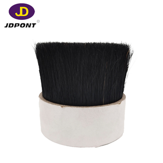 Natural Black Boiled Bristle 90% Tops for Brush JDNBB/90/W439