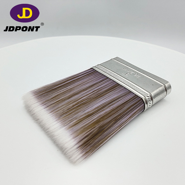 Purple Physical Tapered Brush Filament Mixture Coffee Brush Filament for Paint Brush 