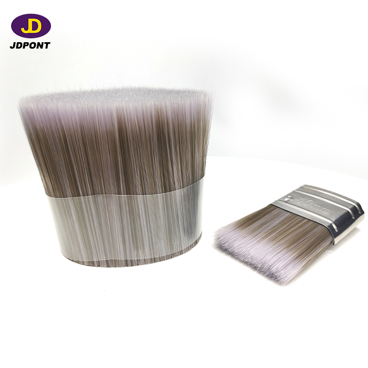 PHYSICAL TAPERED PURPLE COLOR MIXTURE COFFEE BRUSH FILAMENT