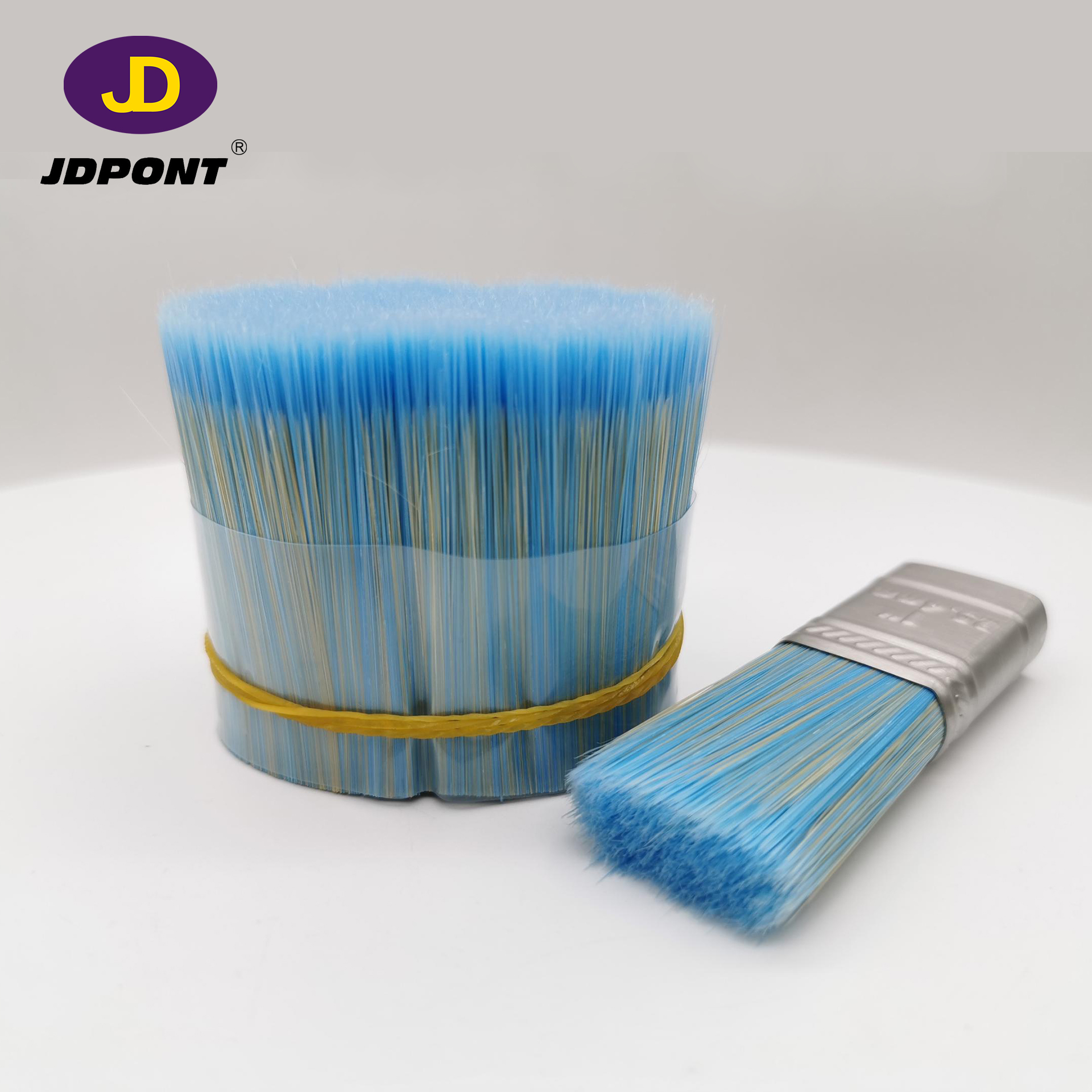 Blue Mixture White Bristle Color Paint Brush Filament for Brush -------JDFM020