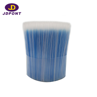 White Mixture Blue Cross-section Tapered Brush Filament--------JD-DF#02